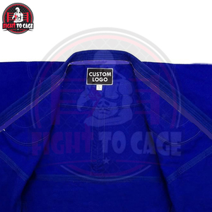 Traje de Judo Ligero y Elástico, Transpirable, 100% Algodón, con Logotipo Frontal, Corte Automatizado, Fácil Movimiento para Entrenamiento y Competición - Product Image 5