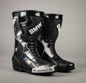 Bottes de course moto mi-mollet personnalisées - Tige en cuir microfibre légère, respirante et protectrice, fermeture éclair latérale antidérapante - Product Image 2