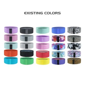 Vente en gros Ensemble de bandes de hanche d'exercice Sac de bandes de résistance en tissu Coton latex Emballage personnalisé pièces OEM - Product Image 3