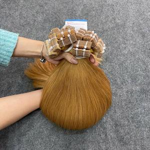 Extensions de cheveux naturels lisses à bandes adhésives, diverses couleurs, extensions de cheveux humains vietnamiens tendance - Product Image 6