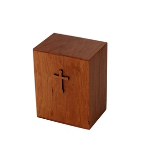 Executive Collection Wooden Memorial Cremation Urn <b>Ash</b> Tribute Holder Featuring Superior Timber Surface And Lasting Quality - Product Image 3