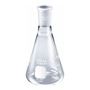 Frasco Erlenmeyer de Vidrio Borosilicato PYREX de 1000 ml con Junta Cónica Estándar para Uso en Laboratorio - Product Image 3