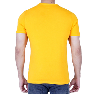 T-shirts décontractés pour hommes, coupe classique, style streetwear, design basique uni, col rond, couleurs unies, 100% coton, tissu tricoté doux, respirant - Product Image 2