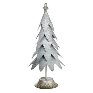 Árbol de mesa de Artware de Navidad decorativo galvanizado lavado blanco para Material galvanizado de Navidad - Product Image 1