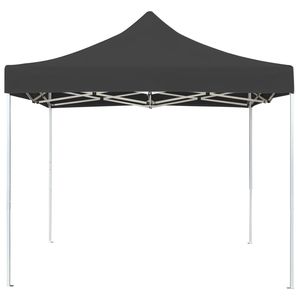 Carpa Plegable para Bodas y Fiestas de Aleación de Aluminio Antracita de 9.8 pies x 9.8 pies - Product Image 2