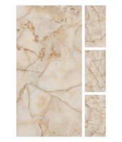 ASTONIA BROWN Carreaux de porcelaine polie Onyx Premier Choix 24x48 Surface Brillante Carreaux Vitrifiés Appartement Moderne Céramique Novac