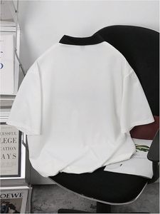 Camisetas Gráficas para Hombre, Estilo Casual Vintage, Holgadas, con Parches, Botones, Manga Corta, para Verano y Golf - Product Image 5