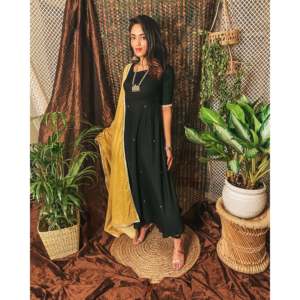 Ensemble de costume en satin respirant noir charbon pour femme, taille XS - Product Image 4