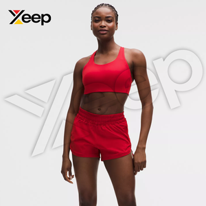 XEEP สปอร์ตบราโยคะคุณภาพสูงสำหรับผู้หญิง รุ่น XC-SB-65 สายรัดปรับได้ ระบายอากาศดี แผ่นรองถอดออกได้ รองรับได้ดี แห้งเร็ว - Product Image 3