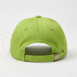 Green 6-Panel <b>Baseball</b> <b>Cap</b> with Embroidered Wave Logo Fitted Unisex Casual Hat Spring Summer Style - Product Image 2