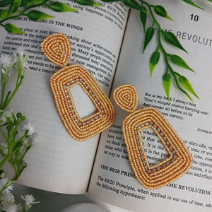 Pendientes de Bordado para Mujer, Nueva Moda, Buena Calidad, Joyería Personalizable con Bisel, Manualidades de Punto de Cruz para Niñas - Product Image 6