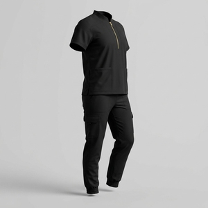 Uniformes de Enfermería al por Mayor, Personalizados, Elásticos, Tallas Grandes, Estilo Jogger, Modernos y Sexys para Mujer, Resistentes al Agua - Product Image 3
