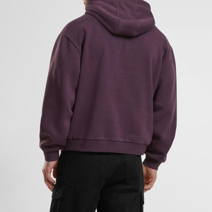 Sudadera con capucha extragrande personalizada de 420 g/m² para hombre, 100 % algodón de secado rápido, con logotipo personalizado e impresión digital - Product Image 2