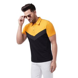 Polo de secado rápido de poliéster para hombre de manga corta informal liso de alta calidad con logotipo personalizado al por mayor - Product Image 3