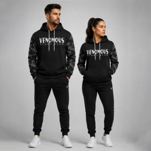 Sudadera Deportiva Venomous Black Viper Personalizada para MMA, con Bordado 3D, Sublimación Invernal, para Entrenamiento en Gimnasio, Ropa Deportiva Urbana Unisex - Product Image 5