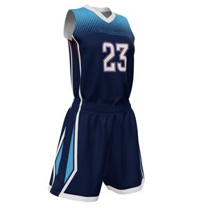 Ensemble de maillots de basket personnalisés par sublimation, sans manches, séchage rapide, uniforme d'équipe, vêtements de sport, fabricant OEM ODM, vente en gros - Product Image 5