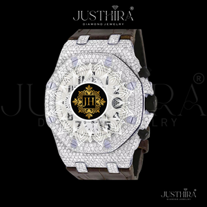 Wholesale Supply Stylish Moissanite Diamond Watch for Women Luxury Fashion <b>Wristwatch</b> with Sparkling Available At Best Price - Product Image 2