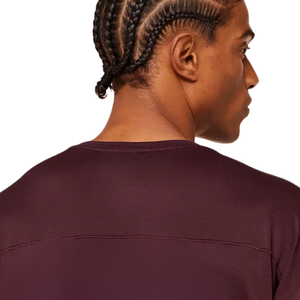 T-shirt de sport ample pour homme, respirant, haute performance, coupe décontractée, pour entraînement et fitness, Impact Bourgogne - Product Image 3