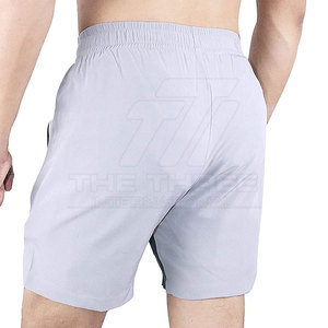 Pantalones Cortos de Algodón para Hombre de Alta Calidad, con Cordón, Sólidos, Casuales, Transpirables, Diseño Moderno y Urbano, Ajuste Cómodo para Uso Diario - Product Image 2