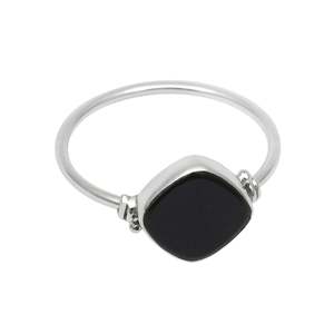 Handmade Classy Black Onyx Gemstone <b>Ring</b> Perfect Daily Wear Jewelry For Engagement Or <b>Wedding</b> Made From 925 Sterling Silver - Product Image 3