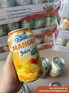 Jus de mangue, fraise et orange Suri en canette 330ml, boisson aux fruits naturelle 100 Brix 70% de pureté, origine Vietnam (ELLY-WA +84 82 95 26 179) - Product Image 3