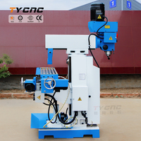 Machine de fraisage et de perçage en métal de haute qualité ZX7550CW, table de travail 1000x240mm, machine de perçage et de fraisage avec MT4