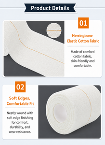 Cinta de Kinesiología en Rollo sin Cortar, de Algodón, 5m, Elástica, para Fisioterapia, Deportiva, Alivio del Dolor, Soporte Muscular, Resistente al Agua - Product Image 6
