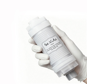 Filtro de Ducha Mineral Bevita PURE, Cartucho No Tóxico con Bolas Minerales Antibacterianas, Eliminación de Cloro e Impurezas, Libre de BPA - Product Image 4