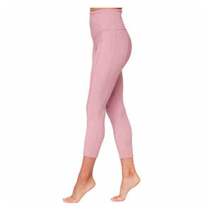 Leggings de Yoga para Mujer, Cintura Media, Diseño Sólido, con Cintura Elástica Transpirable, para Uso en Exteriores, Nuevo Diseño - Product Image 2