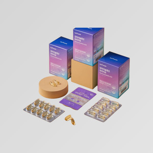 Productos para el cuidado de la piel coreanos K-Beauty Optihealth, aceite de borraja con ácido gamma-linolénico, 60 tabletas, 1 unidad, hecho en Corea - Product Image 1