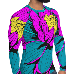 Nouveaux Rash Guards à manches longues pour hommes, vêtements de sport, impression de logo personnalisée, respirant, léger, séchage rapide, durable - Product Image 6