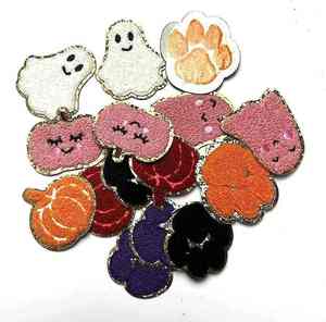 Patchs en feutre non tissé brodés à la main avec logo personnalisé, vente en gros, thermocollants et à coudre - Product Image 6