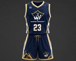 Uniforme de basketball professionnel respirant de conception unique, grande taille, 100 % polyester, taille et logo personnalisés, vente en gros à bas prix - Product Image 1