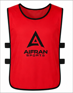 Chaleco de Entrenamiento de Fútbol Verde Brillante, 100% Poliéster, Sin Mangas, con Logotipo Personalizado para Prácticas de Equipo - Product Image 5