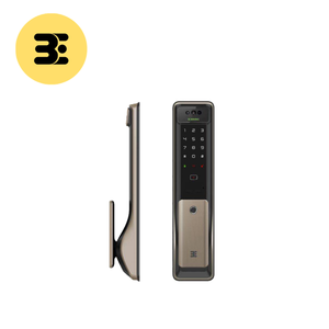 Brass door gold <b>digital</b> palm vein recognition keyless entry door <b>lock</b> - Product Image 1