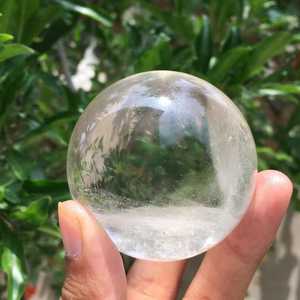 Handmade Eco-Friendly <b>Crystal</b> <b>Sphere</b> Ball Polished Clear Quartz Gemstone Decorative Globe - Product Image 4