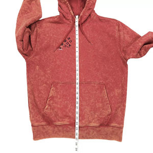 Sudadera con Capucha de Forro Polar para Hombre, con Logotipo Personalizado, Estilo Lavado Ácido, Mezcla de Algodón, Alta Calidad, Venta al Por Mayor - Product Image 5