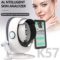 Analyseur de peau intelligent de qualité supérieure 026, portable, 3D, haute qualité, analyse de la peau, spectromètre UV, analyseur d'hydratation