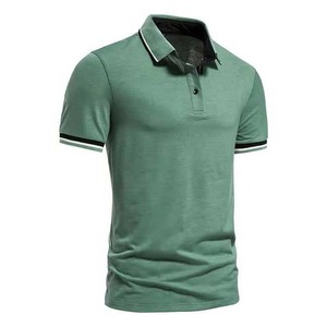 Chemises Polo pour Hommes à Manches Courtes, Haut de Gamme, OEM Personnalisé, Grande Taille, Coton Respirant, Chemise Homme Style Urbain, Toutes Tailles - Product Image 3