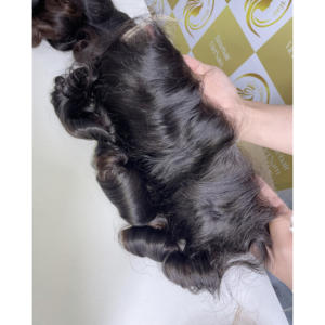 Cabello virgen 100% vietnamita de doble punta para rizos voluminosos, colores personalizados, 22'', 24'', 26'', precio mayorista, pedido personalizado - Product Image 3