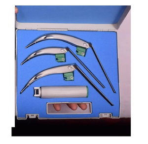 Instruments Bone Bridge BBI-1414 Macintosh – Set de laryngoscopes vétérinaires en acier inoxydable avec 4 lames LED blanches – Chirurgical - Product Image 4