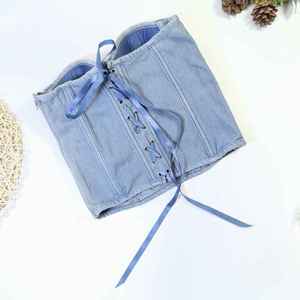 Top Corto Sexy de Mezclilla sin Mangas con Botones, Ecológico y Transpirable para Mujer, Tops de Verano - Product Image 4