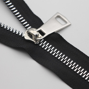Custom logo <b>Zipper</b> Pull Head #3 #5 #7 #8 #10 Bag Cremallera Jacket Plastic <b>Zipper</b> Zip for Cloth - Product Image 4
