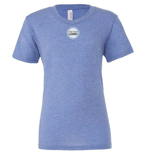 Camiseta de Cuello Redondo CVC Premium para Hombre, Mezcla de Poliéster y Algodón, Unisex, Bella Canvas, Tri-blend - Product Image 4