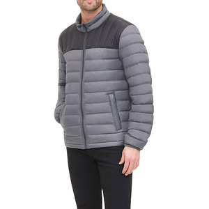 Veste à capuche matelassée de qualité supérieure, unisexe, couleur personnalisée, grande taille, chaude, couleur unie, respirante, patchwork, prix de gros - Product Image 3