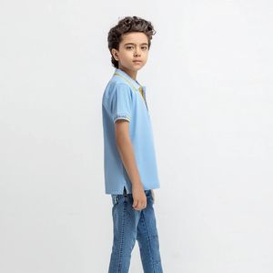 Kids Custom Polo <b>T</b> <b>Shirts</b> Boys Short Sleeve Polo <b>Collar</b> Casual Uniform Everyday Style Modern Polo <b>T</b> <b>Shirts</b> - Product Image 3