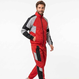 OEM Men <b>Sets</b> Two Piece Custom Windbreaker Tracksuit and Jacket Tracksuit Reflective Zip up Nylon Two Piece Windbreaker Tracksuit - Product Image 2