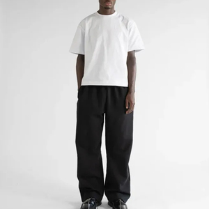 Custom Baggy 400gsm Flared Pants Men <b>Joggers</b> Trousers High Quality Oversized Mens Fleece Wide Straight Leg <b>Stacked</b> Sweatpants - Product Image 3