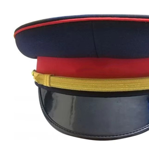 หมวกแก๊ปพนักงานขับรถ OEM สีน้ำเงินล้วน  วัสดุทำจากขนสัตว์ 100% เป็นมิตรกับสิ่งแวดล้อม  รับสั่งทำตามขนาด  พร้อมปักโลโก้บริษัท - Product Image 2