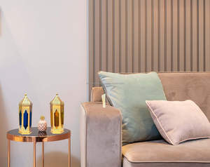 Farol de Metal Cuadrado Marroquí Hecho a Mano, Decoración para el Hogar, Diseño Personalizable, Decoración de Alta Calidad para Eventos - Product Image 4